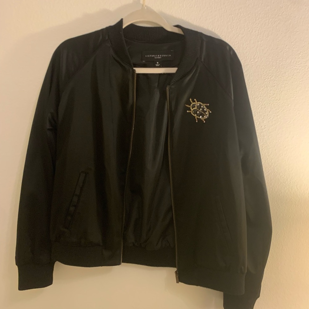 Victoria Beckham for Target Black Bomber Jacket